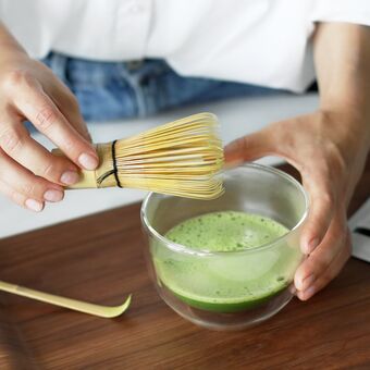 Mix a teaspoon of powder in 150 ml of boiling water