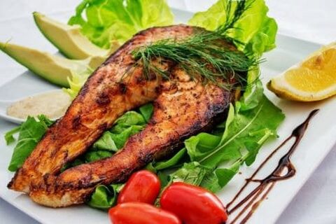 Baked fish