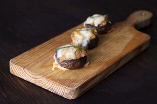 stuffed mushrooms on the ducan