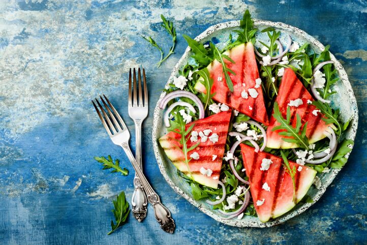 watermelon with herbs to lose weight